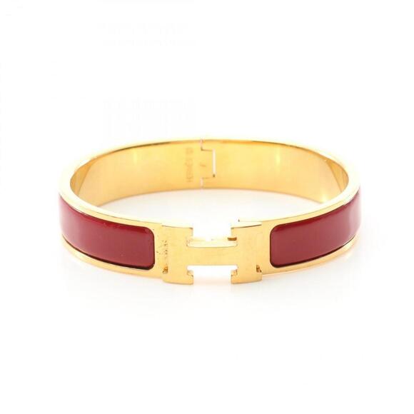 HERMES Red Bracelet - Picture 1 of 10